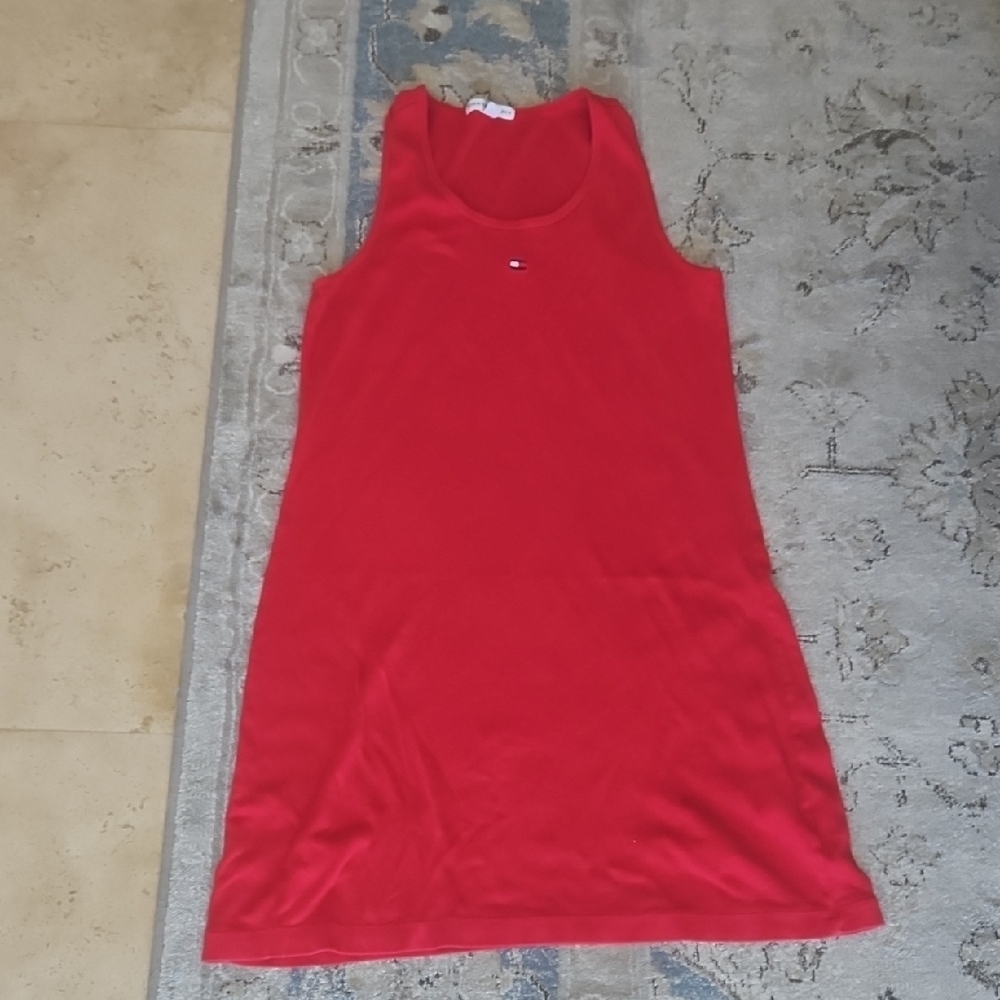Tommy Hilfiger Bold Red Dress